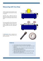 Gear testing instruments with face stop (VP)-2
