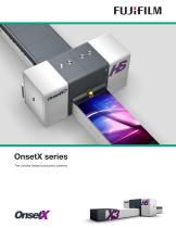 OnsetX series The ultimate flatbed production platform