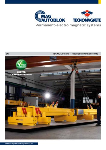 TECNOLIFT line - Magnetic lifting systems