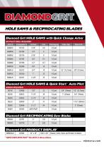 Diamond Grit Hole Saws and Recips Catalog-5