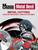 M. K. Morse Metal Devil Circular Saws and Blades