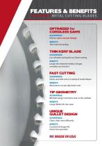 Metal Devil CL Cordless Circular Saw Blades Catalog-4