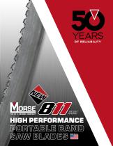 Morse 811 Portable Band Saw Blades Catalog-1