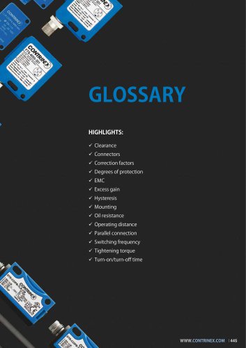 General catalog Glossary 16/17