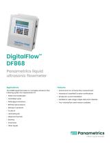 DigitalFlow™ DF868 Datasheet - 1