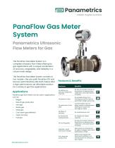 PanaFlow gas meter system Datasheet - 1