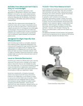 PanaFlow gas meter system Datasheet - 2