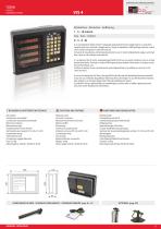 Digital read-outs, Positioners, Optical scales, CNC-11