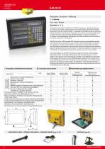 Digital reaD-outs Positioners oPtical scales cnc-8