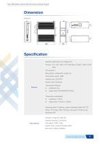 3onedata | ICP222-2F-2CI | 2-port CAN Bus to 2-port Fiber Converter - 3