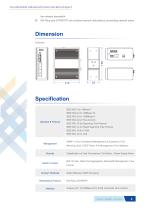 3onedata | IES716-2GS | Managed |DIN rail | 4 ports Industrial Ethernet Switch with 2 Gigabit SFP sockets - 3