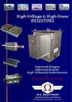 High Voltage & High Power RESISTORS - 1