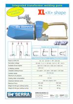 Integrated transformer welding guns XL - 1