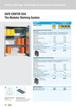 SAFE Center - Shelving Unit for External Storage of Hazardous Media-5