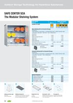 SAFE Center - Shelving Unit for External Storage of Hazardous Media-7