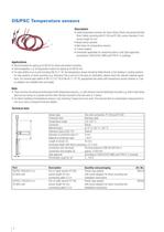 Temperature sensors and accessories for heat and cooling measurement points - 2