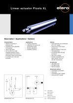 Linear actuator Picolo - 3