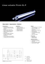 Linear actuator Picolo - 4