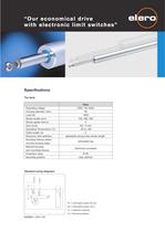 Linear actuator Veco - 3