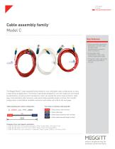 Cable assembly family Model C-1