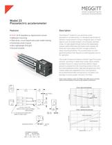 Endevco® Model 23 Triaxial Accelerometer - 1