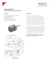 Endevco® Model 6240M10 Extreme High Temp Accelerometer to  760-1