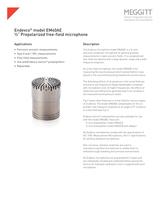 Endevco® model EM40AE ½” prepolarized free-field microphone-1