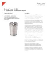 Endevco® model EM40BD ¼” prepolarized pressure microphone-1