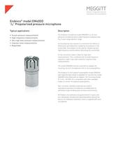 Endevco® model EM40DD 1/8” prepolarized pressure microphone-1
