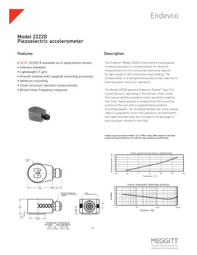 The Endevco® Model 2222D 