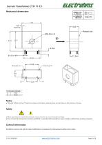 Current Transformer CT1171-C1 - Electrohms - PDF Catalogs | Technical ...