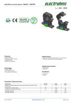 Hall Effect Current Sensor HK050…500T09-1