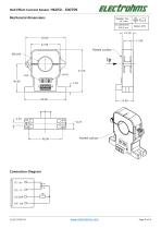 Hall Effect Current Sensor HK050…500T09-3
