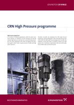 CRN high pressure programme - 1