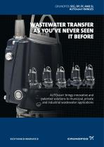 GRUNDFOS seg, dp, ef, and sl AUTOadapt ranges wastewater transfer as you?ve never seen it before - 1