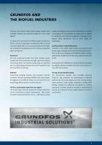 Pumps for bioethanol and biodiesel Fuel your business with Grundfos - 3