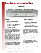 Advanced FTSU-100D Frequency/ Time Distribution Amplifier - 1