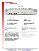 FDU-160i Advanced Frequency Distribution Unit - 1