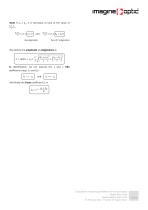 Calculation of beam parameters from local slopes - VIS NIR optical metrology Application Notes - 4