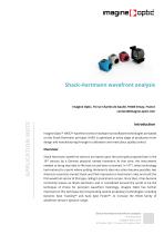 Shack-Hartmann wavefront analysis - SWIR optical metrology Application Notes - 1