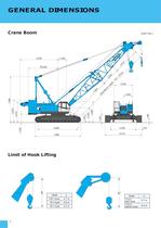 Cke 1350 Hydraulic Crawler Crane - Kobelco Cranes - Pdf Catalogs 