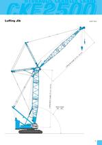 CKE 2500 hydraulic crawler crane - 7