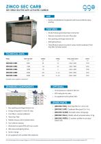 ZINCO SEC CARB - GGE data sheet - 1