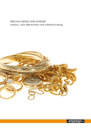 PRECIOUS METALS AND JEWELERY