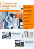 One sensing range for all metals. Inductive sensors Kplus.-2