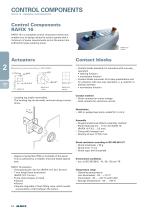 Chapter 2.1 "Control Components RAFIX 16" from the catalog ?Electromechanical Components 2015? - 4