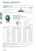 Chapter 2.2 "Control Components RAFIX 22 QR" from the catalog ?Electromechanical Components 2015? - 8