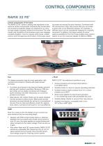 Chapter 2.3 "Control Components RAFIX 22 FS+, FSR, 30 FS+" from the catalog ?Electromechanical Components 2015?-5