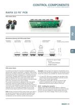 Chapter 2.3 "Control Components RAFIX 22 FS+, FSR, 30 FS+" from the catalog ?Electromechanical Components 2015?-7