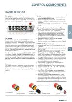 Chapter 2.3 "Control Components RAFIX 22 FS+, FSR, 30 FS+" from the catalog ?Electromechanical Components 2015?-9